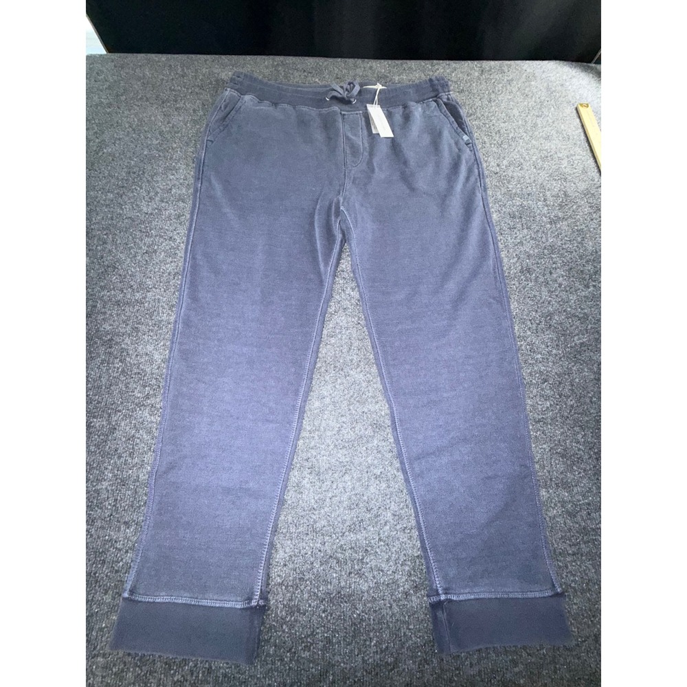 Outerknown Sur Sweatpants Mens XXL Admiral Blue Organic Cotton Hemp Joggers